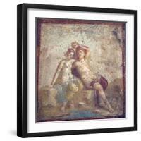 Italy, Naples Museum, from Pompeii, Capitelli Colorati House (VII 4,51-31), Perseus and Andromeda-Samuel Magal-Framed Photographic Print