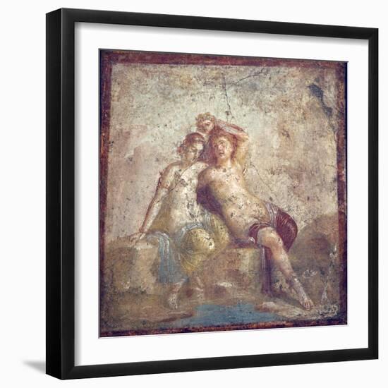 Italy, Naples Museum, from Pompeii, Capitelli Colorati House (VII 4,51-31), Perseus and Andromeda-Samuel Magal-Framed Photographic Print