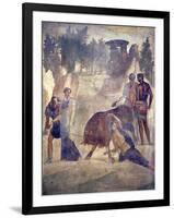Italy, Naples Museum, from Pompeii, House of Grand Duke of Tuscany (VII, 4, 56), Dirce Punishment-Samuel Magal-Framed Photographic Print