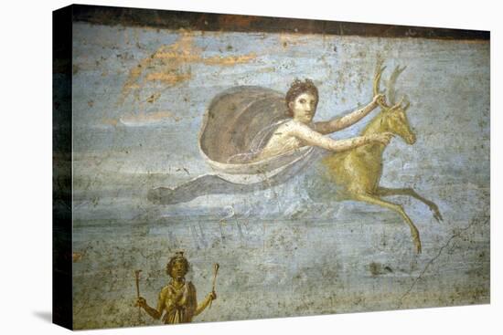 Italy, Naples Museum, from Pompeii, House of the Tragic Poet  (VI, 8, 5), Iphigenia's Sacrifice-Samuel Magal-Stretched Canvas