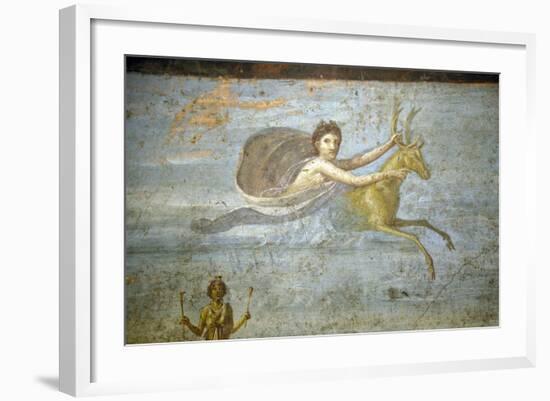 Italy, Naples Museum, from Pompeii, House of the Tragic Poet  (VI, 8, 5), Iphigenia's Sacrifice-Samuel Magal-Framed Photographic Print