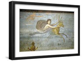 Italy, Naples Museum, from Pompeii, House of the Tragic Poet  (VI, 8, 5), Iphigenia's Sacrifice-Samuel Magal-Framed Photographic Print