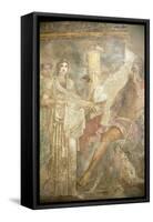 Italy, Naples Museum, from Pompeii, House of the Tragic Poet  (VII, 8, 3), Zeus and Hera Wedding-Samuel Magal-Framed Stretched Canvas