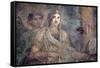 Italy, Naples Museum, from Pompeii, House of the Tragic Poet  (VII, 8, 3), Zeus and Hera Wedding-Samuel Magal-Framed Stretched Canvas