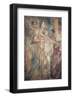 Italy, Naples Museum, from Pompeii, House of the Tragic Poet  (VII, 8, 3), Zeus and Hera Wedding-Samuel Magal-Framed Photographic Print