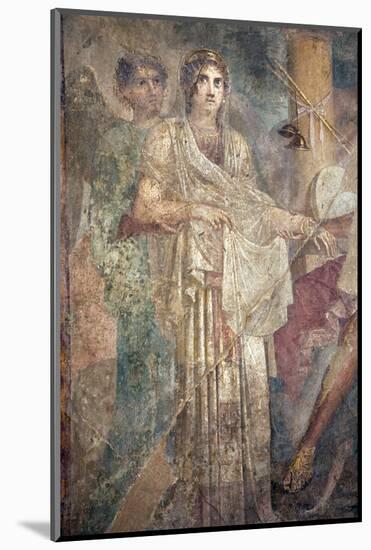 Italy, Naples Museum, from Pompeii, House of the Tragic Poet  (VII, 8, 3), Zeus and Hera Wedding-Samuel Magal-Mounted Photographic Print