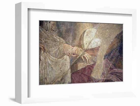 Italy, Naples Museum, from Pompeii, House of the Tragic Poet  (VII, 8, 3), Zeus and Hera Wedding-Samuel Magal-Framed Photographic Print