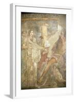 Italy, Naples Museum, from Pompeii, House of the Tragic Poet  (VII, 8, 3), Zeus and Hera Wedding-Samuel Magal-Framed Photographic Print