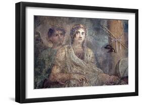 Italy, Naples Museum, from Pompeii, House of the Tragic Poet  (VII, 8, 3), Zeus and Hera Wedding-Samuel Magal-Framed Photographic Print