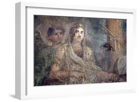 Italy, Naples Museum, from Pompeii, House of the Tragic Poet  (VII, 8, 3), Zeus and Hera Wedding-Samuel Magal-Framed Photographic Print