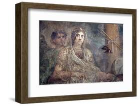 Italy, Naples Museum, from Pompeii, House of the Tragic Poet  (VII, 8, 3), Zeus and Hera Wedding-Samuel Magal-Framed Photographic Print