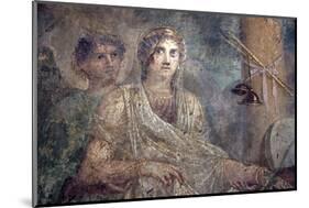 Italy, Naples Museum, from Pompeii, House of the Tragic Poet  (VII, 8, 3), Zeus and Hera Wedding-Samuel Magal-Mounted Photographic Print