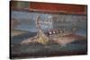 Italy, Naples Museum, from Pompeii, Isis Temple, Naumachia, Representation of a Naval Battle-Samuel Magal-Stretched Canvas