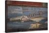 Italy, Naples Museum, from Pompeii, Isis Temple, Naumachia, Representation of a Naval Battle-Samuel Magal-Stretched Canvas