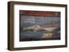 Italy, Naples Museum, from Pompeii, Isis Temple, Naumachia, Representation of a Naval Battle-Samuel Magal-Framed Photographic Print