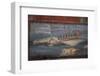 Italy, Naples Museum, from Pompeii, Isis Temple, Naumachia, Representation of a Naval Battle-Samuel Magal-Framed Photographic Print