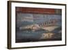 Italy, Naples Museum, from Pompeii, Isis Temple, Naumachia, Representation of a Naval Battle-Samuel Magal-Framed Photographic Print