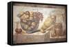 Italy, Naples Museum, from Pompeii, Praedia of Julia Felix (II, 4, 3), Still Life, Fruit in a Bowl-Samuel Magal-Framed Stretched Canvas