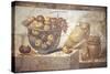 Italy, Naples Museum, from Pompeii, Praedia of Julia Felix (II, 4, 3), Still Life, Fruit in a Bowl-Samuel Magal-Stretched Canvas