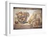 Italy, Naples Museum, from Pompeii, Praedia of Julia Felix (II, 4, 3), Still Life, Fruit in a Bowl-Samuel Magal-Framed Photographic Print