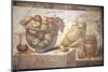 Italy, Naples Museum, from Pompeii, Praedia of Julia Felix (II, 4, 3), Still Life, Fruit in a Bowl-Samuel Magal-Mounted Photographic Print