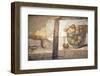 Italy, Naples Museum, from Pompeii, Praedia of Julia Felix (II, 4, 3), Still Life, Fruit in a Bowl-Samuel Magal-Framed Photographic Print