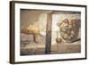 Italy, Naples Museum, from Pompeii, Praedia of Julia Felix (II, 4, 3), Still Life, Fruit in a Bowl-Samuel Magal-Framed Photographic Print