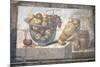Italy, Naples Museum, from Pompeii, Praedia of Julia Felix (II, 4, 3), Still Life, Fruit in a Bowl-Samuel Magal-Mounted Photographic Print
