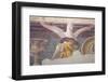 Italy, Naples Museum, from Pompeii, Villa of the Mysteries, cubiculum 2, Arimaspian and Gryphon-Samuel Magal-Framed Photographic Print