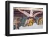 Italy, Naples Museum, from Pompeii, Villa of the Mysteries, cubiculum 2, Arimaspian and Gryphon-Samuel Magal-Framed Photographic Print