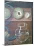 Italy, Naples Museum, Herculaneum, House of Stags, Insula IV, Still life with Peaches and Water Jar-Samuel Magal-Mounted Photographic Print