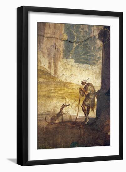 Italy, Naples, Naples Museum, Boscotrecase, Villa of Agrippa Postumo 16, Newsstands with Socket-Samuel Magal-Framed Photographic Print