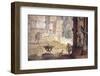 Italy, Naples, Naples Museum, Boscotrecase, Villa of Agrippa Postumo 16, Newsstands with Socket-Samuel Magal-Framed Photographic Print