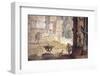 Italy, Naples, Naples Museum, Boscotrecase, Villa of Agrippa Postumo 16, Newsstands with Socket-Samuel Magal-Framed Photographic Print