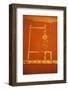 Italy, Naples, Naples Museum, Boscotrecase, Villa of Agrippa Postumo 16, Red Panel-Samuel Magal-Framed Photographic Print