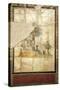 Italy, Naples, Naples Museum, Boscotrecase, Villa of Agrippa Postumo 16, Wall and Landscape- Sacral-Samuel Magal-Stretched Canvas