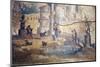 Italy, Naples, Naples Museum, Boscotrecase, Villa of Agrippa Postumo 16, Wall and Landscape- Sacral-Samuel Magal-Mounted Photographic Print