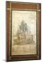 Italy, Naples, Naples Museum, Boscotrecase, Villa of Agrippa Postumo 16, Wall and Landscape- Sacral-Samuel Magal-Mounted Photographic Print