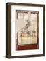 Italy, Naples, Naples Museum, Boscotrecase, Villa of Agrippa Postumo 16, Wall and Landscape- Sacral-Samuel Magal-Framed Photographic Print