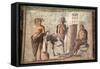 Italy, Naples, Naples Museum, Casa d'Adonide or della Regina Carolina, Pompeii, Chiron and Apollo-Samuel Magal-Framed Stretched Canvas