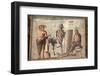 Italy, Naples, Naples Museum, Casa d'Adonide or della Regina Carolina, Pompeii, Chiron and Apollo-Samuel Magal-Framed Photographic Print