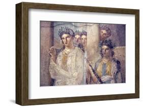 Italy, Naples, Naples Museum, from Pompeii, Caecilius Lucundus House (V 1, 26), Iphigenia in Tauris-Samuel Magal-Framed Photographic Print