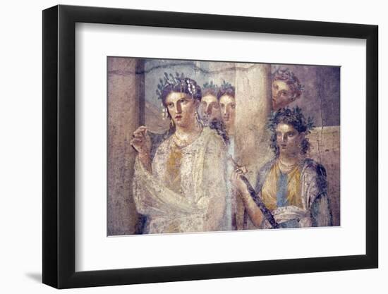 Italy, Naples, Naples Museum, from Pompeii, Caecilius Lucundus House (V 1, 26), Iphigenia in Tauris-Samuel Magal-Framed Photographic Print