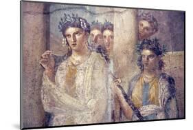 Italy, Naples, Naples Museum, from Pompeii, Caecilius Lucundus House (V 1, 26), Iphigenia in Tauris-Samuel Magal-Mounted Photographic Print