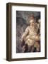 Italy, Naples, Naples Museum, from Pompeii, Caecilius Lucundus House (V 1, 26), Menad and Cupid-Samuel Magal-Framed Photographic Print