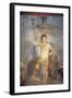 Italy, Naples, Naples Museum, from Pompeii, Gavius Rufus House (VII 2, 16-17), Dionysus Stibadium-Samuel Magal-Framed Photographic Print