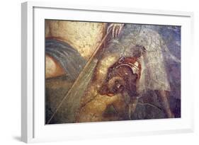 Italy, Naples, Naples Museum, from Pompeii, Hercules Wedding House (VII 9, 17), Ares and Aphrodite-Samuel Magal-Framed Photographic Print