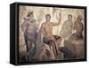 Italy, Naples, Naples Museum, from Pompeii, Home of the Centaur (VI 9, 3-5), Meleager and Atalanta-Samuel Magal-Framed Stretched Canvas