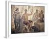 Italy, Naples, Naples Museum, from Pompeii, Home of the Centaur (VI 9, 3-5), Meleager and Atalanta-Samuel Magal-Framed Photographic Print