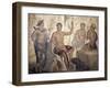 Italy, Naples, Naples Museum, from Pompeii, Home of the Centaur (VI 9, 3-5), Meleager and Atalanta-Samuel Magal-Framed Photographic Print